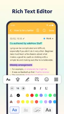 Daily Notes android App screenshot 1